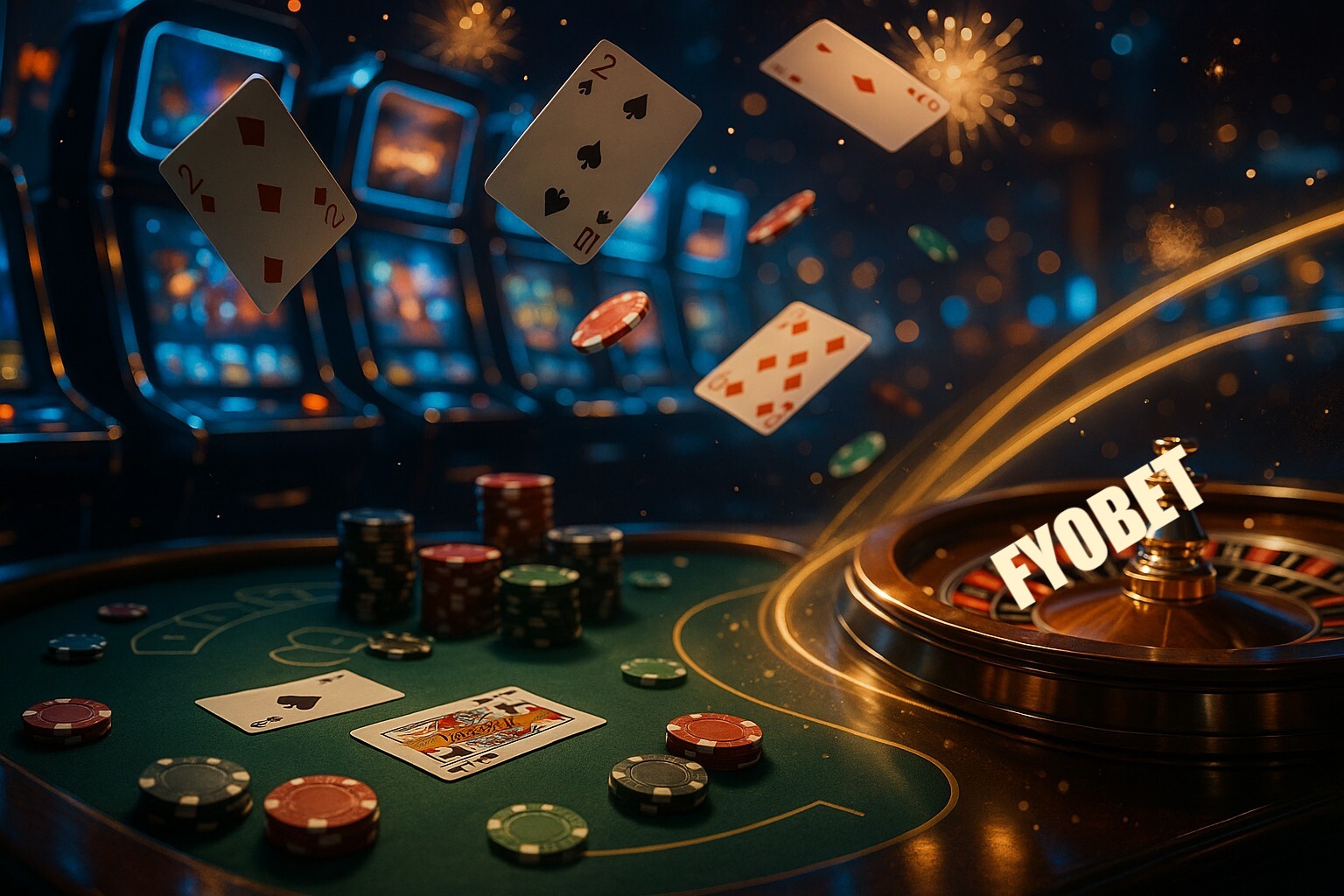 Jogos emocionantes no FYOBET